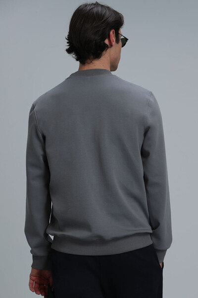 Randal Men's Sweatshirt Gray - Thumbnail