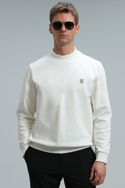 LUFIAN - Randal Men's Sweatshirt Off White