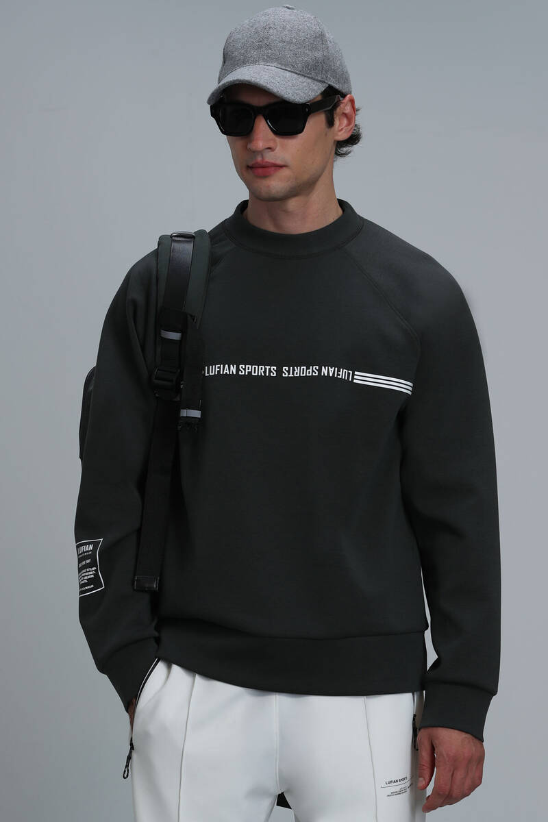 Range Erkek Sweatshirt Koyu Yeşil