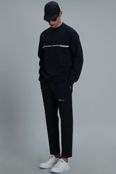 Range Men's Sweatshirt Navy Blue - Thumbnail