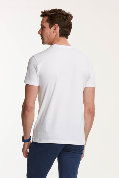Round Neck Basic Men's T-Shirt | Voltaj