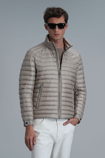 Sergio Men's Coat Beige - Thumbnail