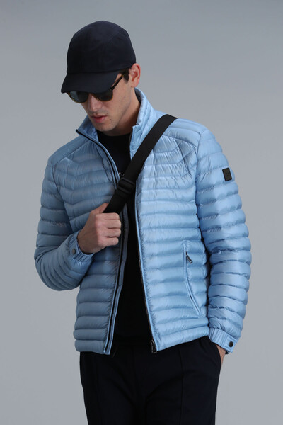 Sergio Men's Coat Blue - Thumbnail