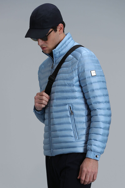 Sergio Men's Coat Blue - Thumbnail