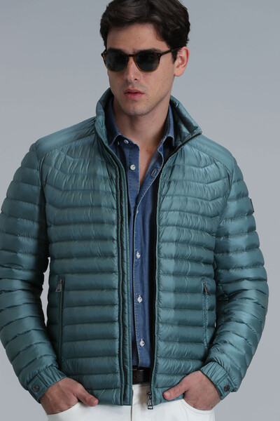 Sergio Men's Coat Green - Thumbnail