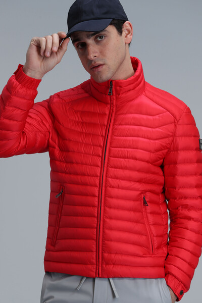 Sergio Men's Coat Red - Thumbnail