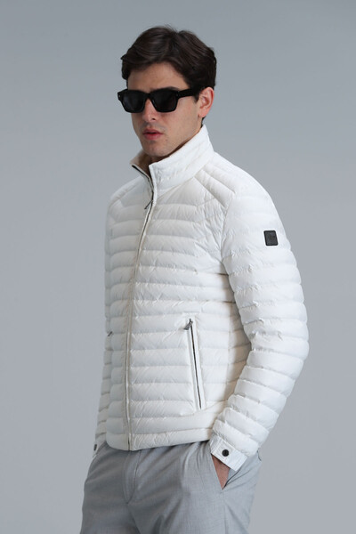 Sergio Men's Coat White - Thumbnail