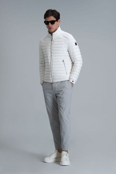 Sergio Men's Coat White - Thumbnail