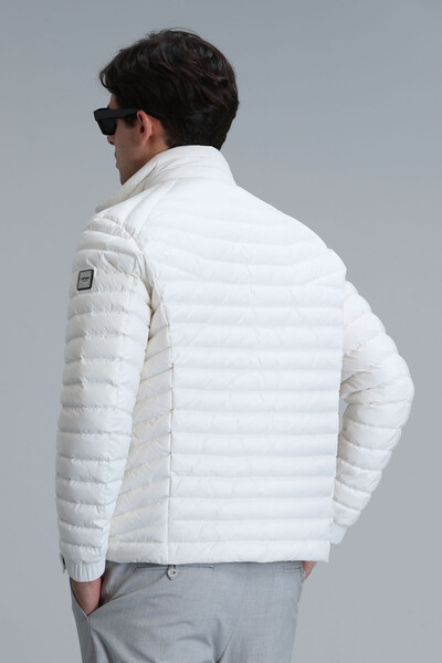 Sergio Men's Coat White - Thumbnail