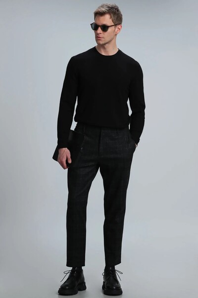 Speed ​​Men's Sweater Black - Thumbnail