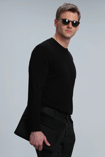 Speed ​​Men's Sweater Black - Thumbnail