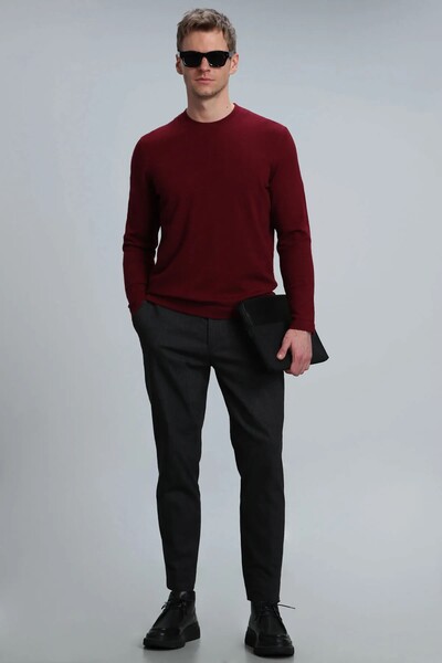 Speed ​​Men's Sweater Claret Red - Thumbnail