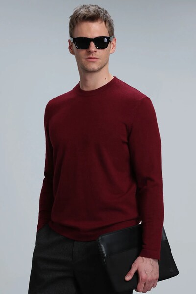 Speed ​​Men's Sweater Claret Red - Thumbnail