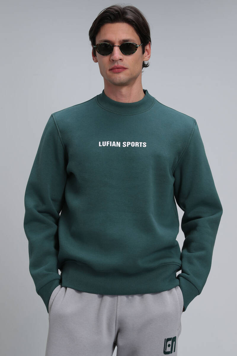 Star Men's Sweatshirt Green