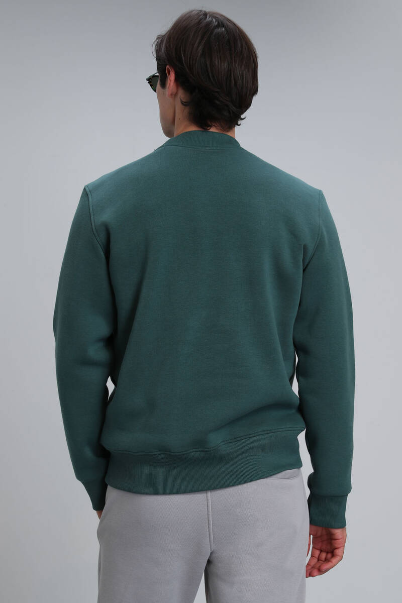 Star Men's Sweatshirt Green