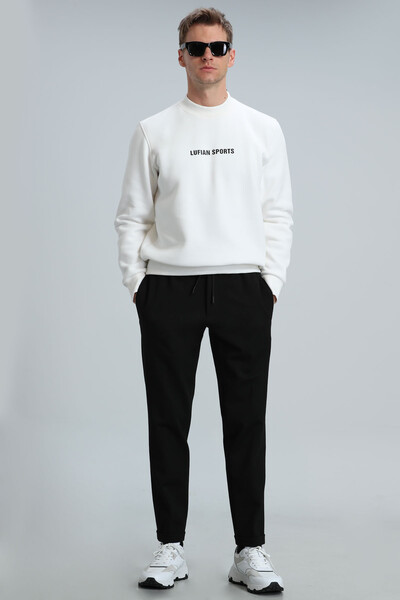 Star Men's Sweatshirt Off White - Thumbnail