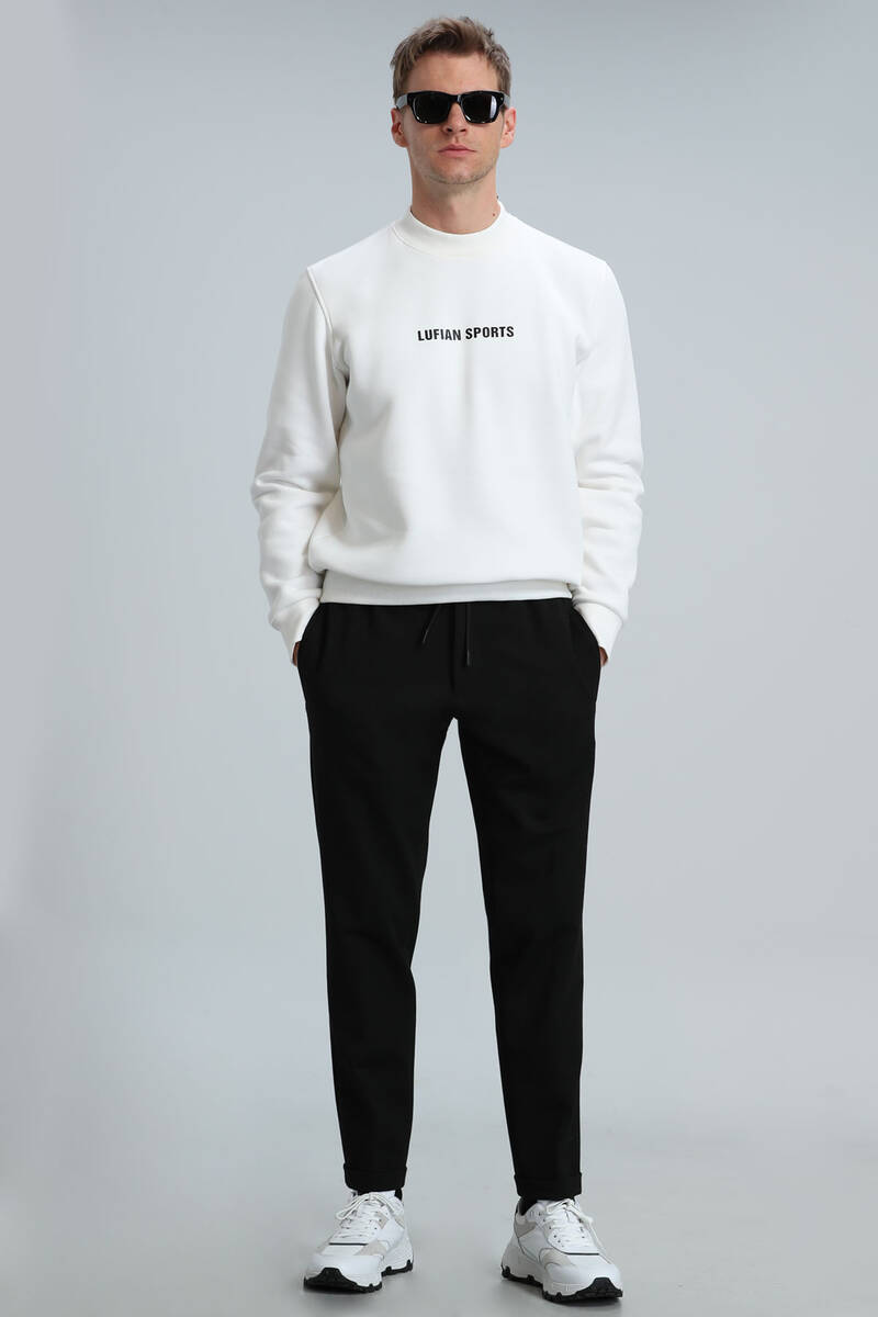 Star Men's Sweatshirt Off White