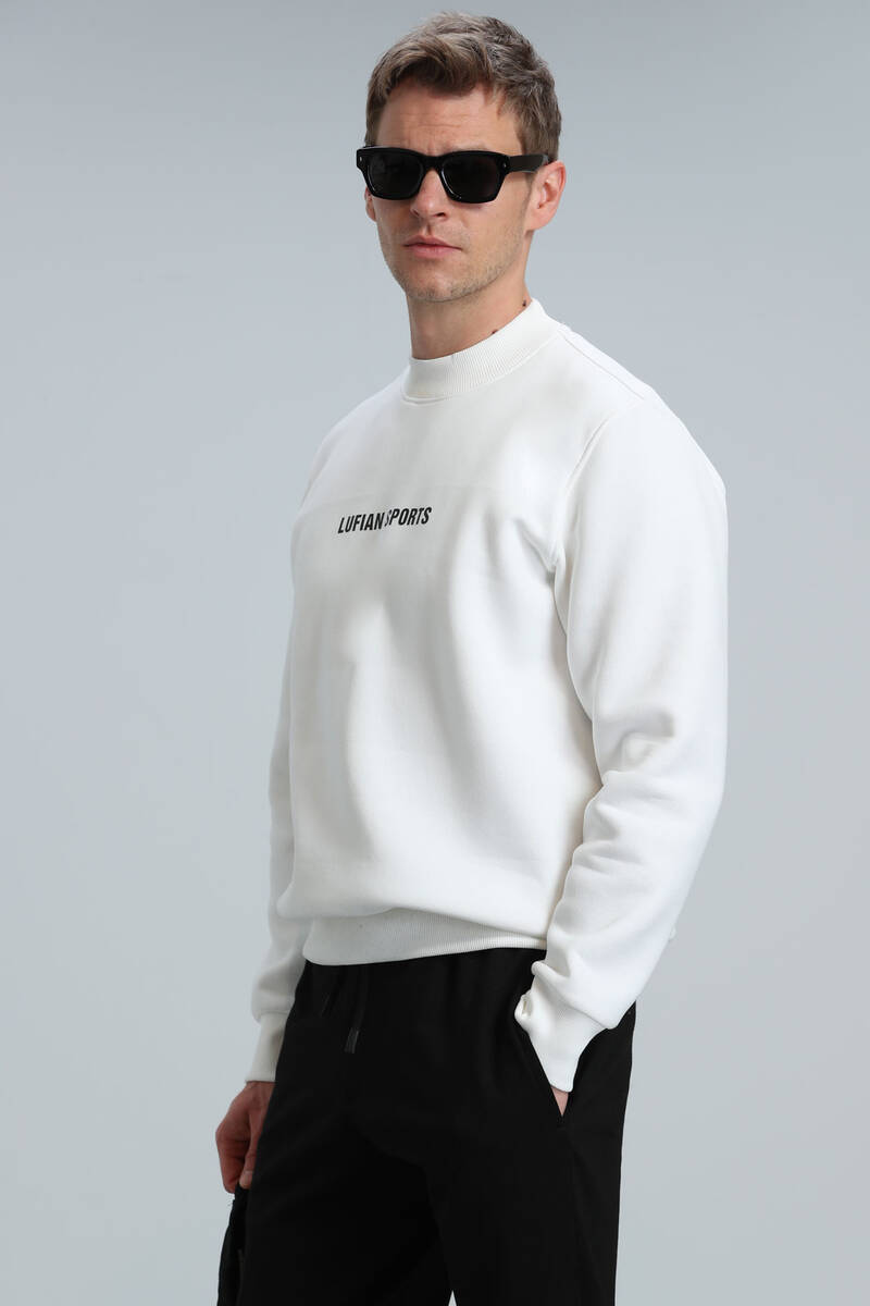 Star Men's Sweatshirt Off White