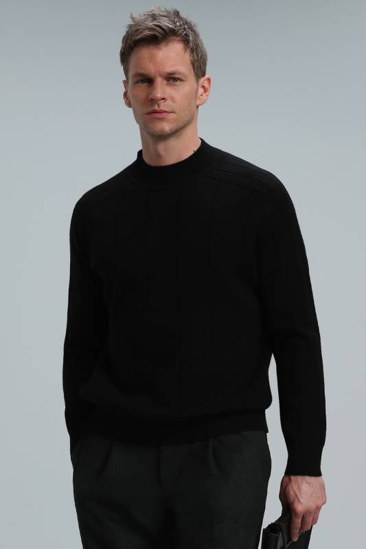 Time Men's Sweater Black