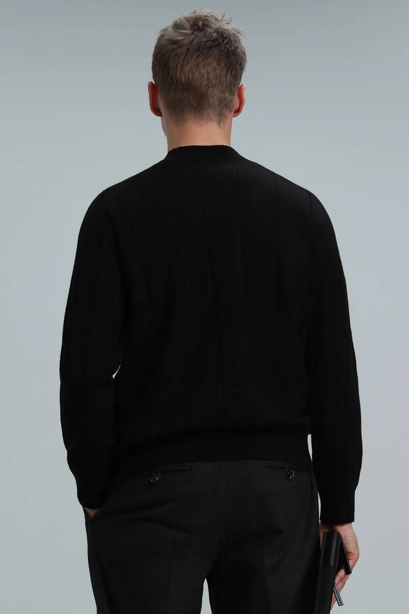 Time Men's Sweater Black