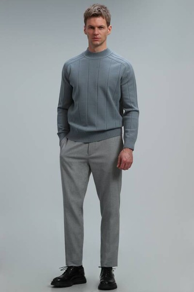 Time Men's Sweater Blue - Thumbnail