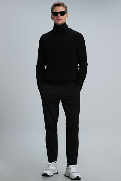 Tony Men's Sweater Black - Thumbnail