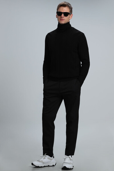 Tony Men's Sweater Black - Thumbnail