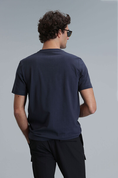 Tony Modern Grafik T- Shirt Antrasit - 6