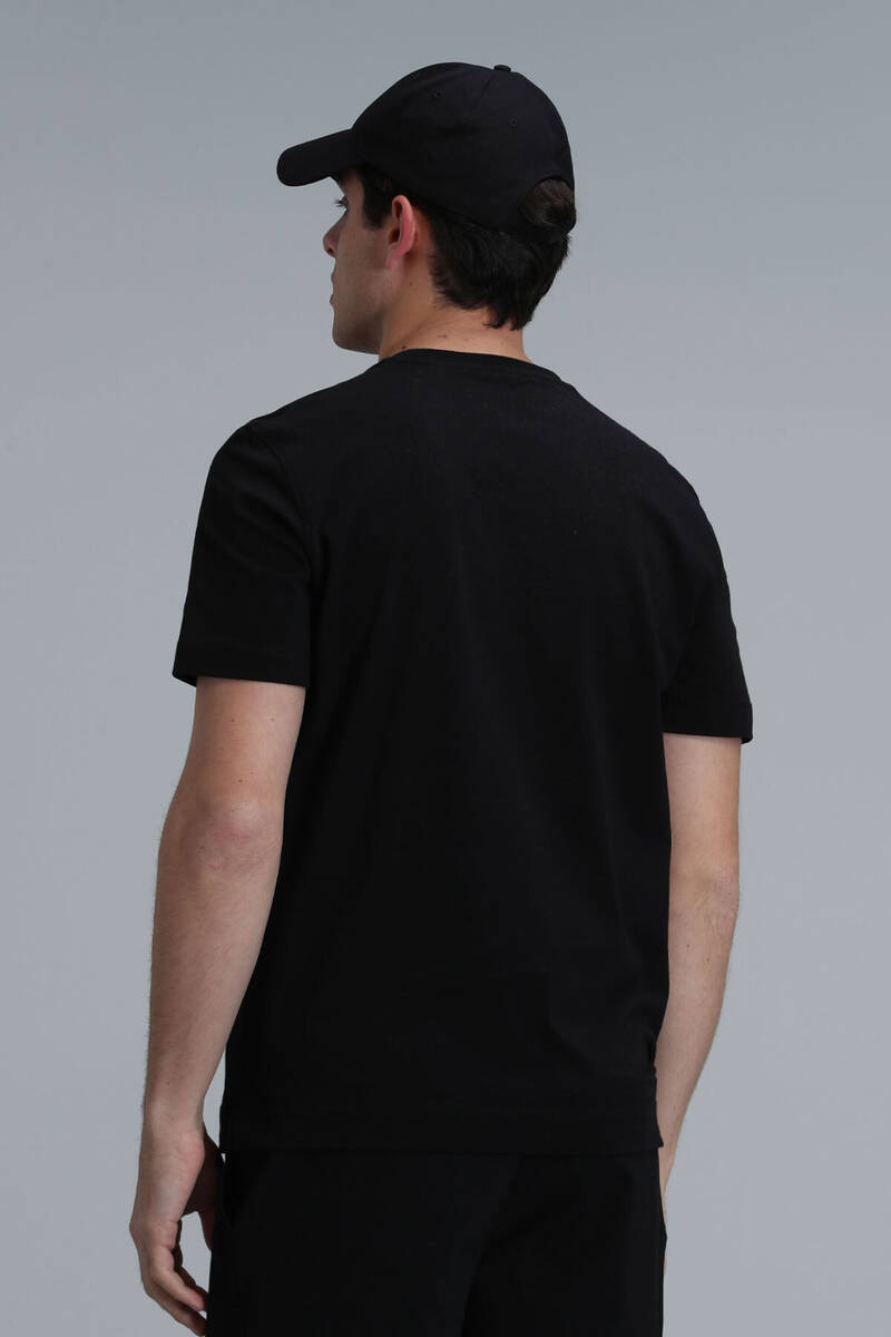 Tony Modern Graphic T- Shirt Black - 6