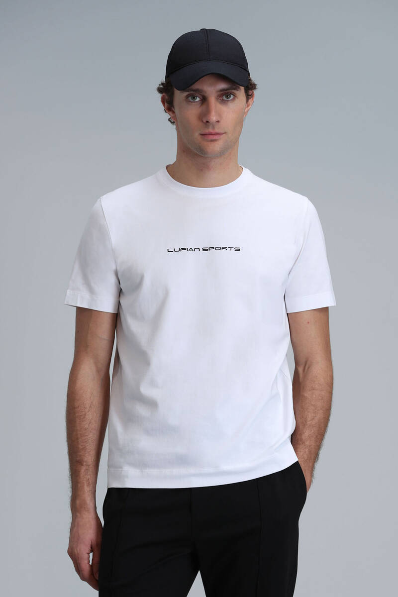 Tony Modern Graphic T- Shirt White - 1