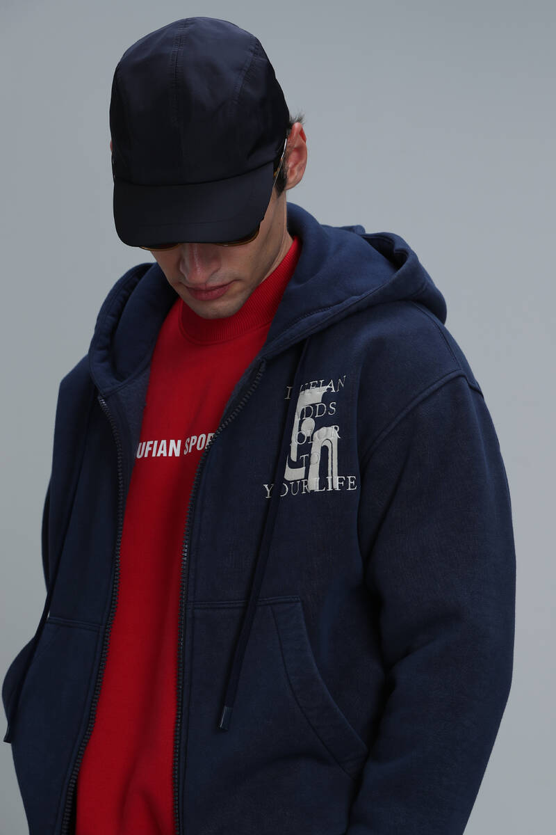 Victor Tracksuit Top Navy Blue