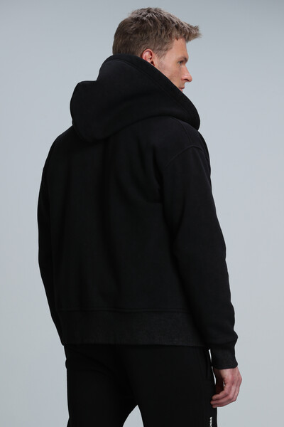 Victor Tracksuit Top Black - Thumbnail