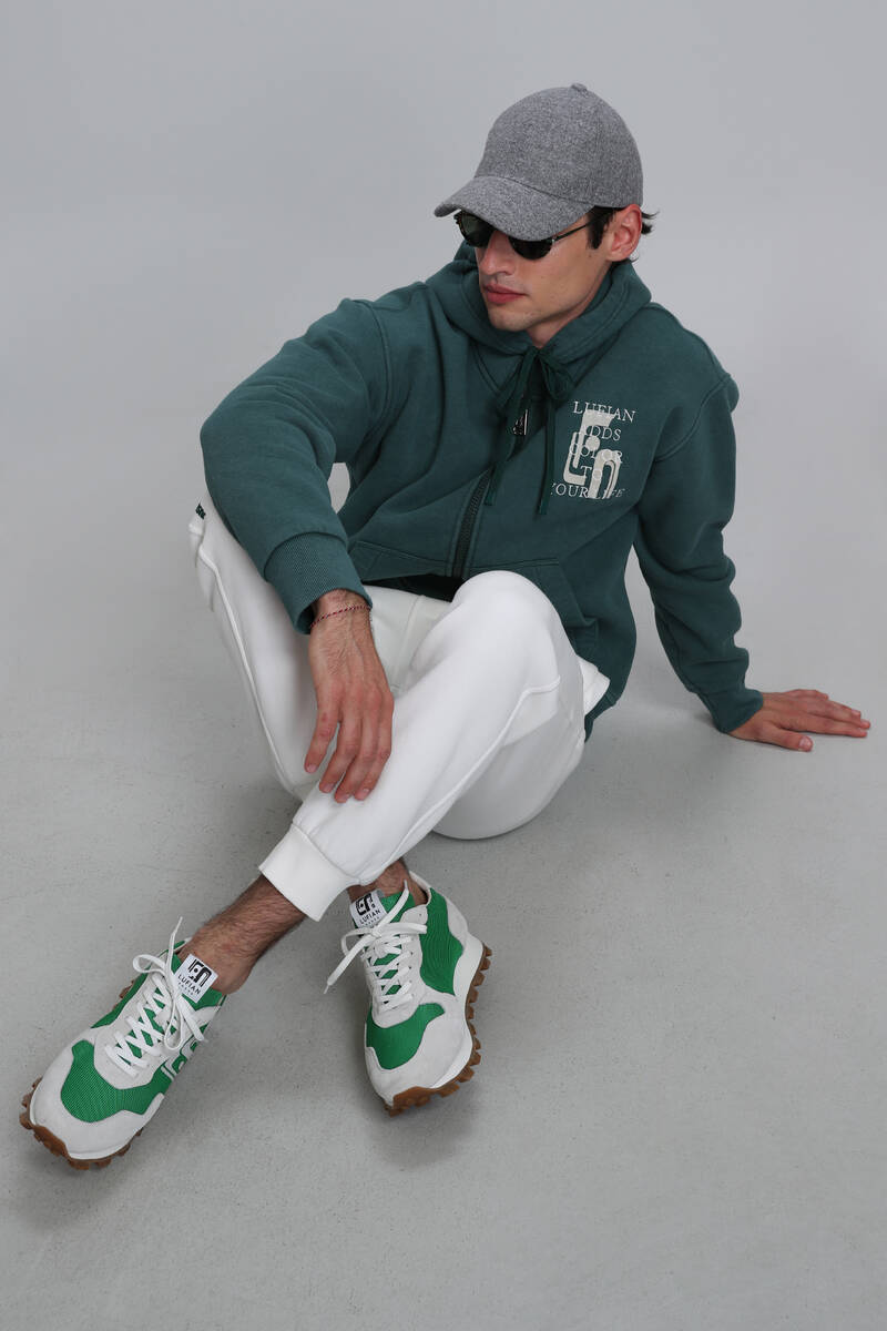 Victor Tracksuit Top Green