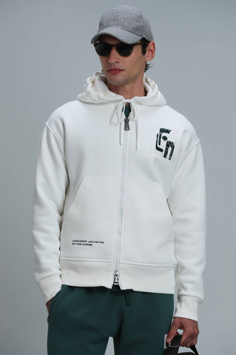 Victor Tracksuit Top Off White