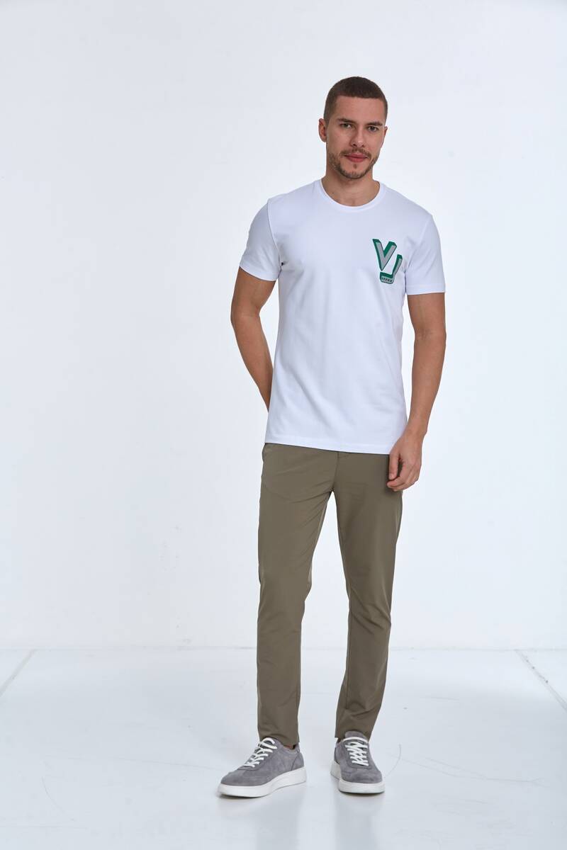 VJ Five Star Printed Cotton T-Shirt