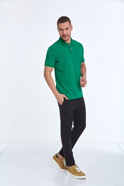 Walker Polo Men's T-Shirt Green - 3