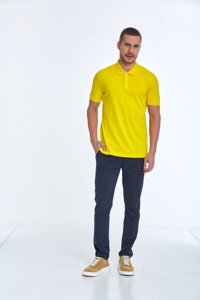 Walker Polo Men's T-Shirt Yellow - 2