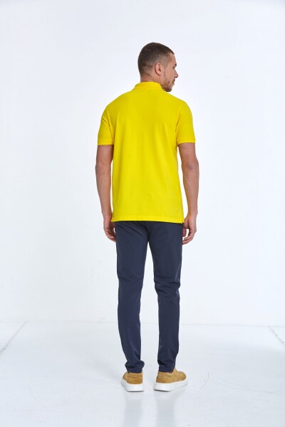 Walker Polo Men's T-Shirt Yellow - 5