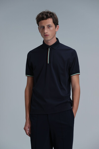 Warm Smart Erkek Polo Tişört Lacivert - 3