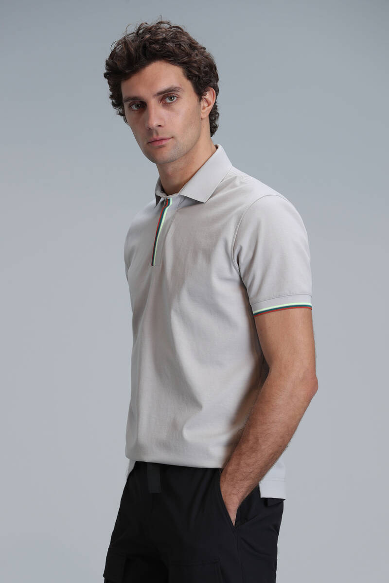 Warm Smart Erkek Polo Tişört Taş - 5